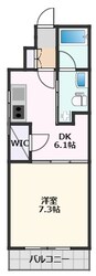 サンレムート江坂eastの物件間取画像